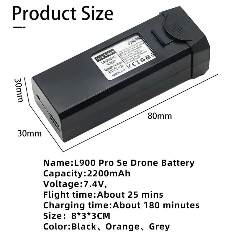 Battery L900 PRO SE Max Drone  - Drone Gimbal 2 Axis recension och pris
